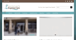 Desktop Screenshot of getexpresscare.com
