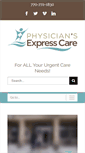 Mobile Screenshot of getexpresscare.com